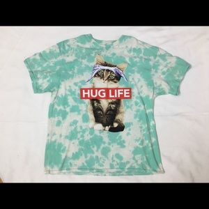 D.O.M Huge Life cat T-shirt size XL